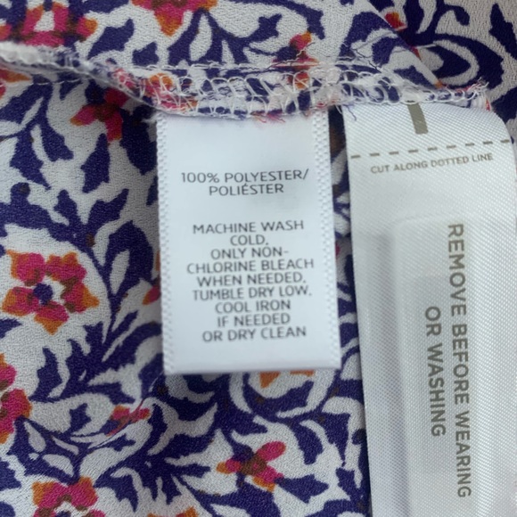 Loft sleeveless racerback patterned tank - Picture 4 of 4